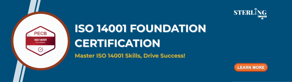 ISO 14001 Foundation Certification