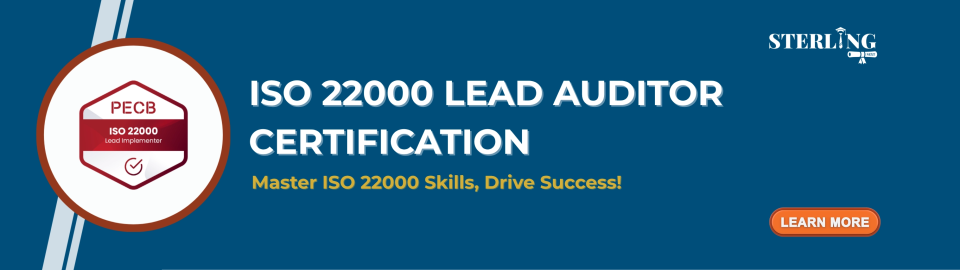 ISO 22000 Lead Auditor Certification