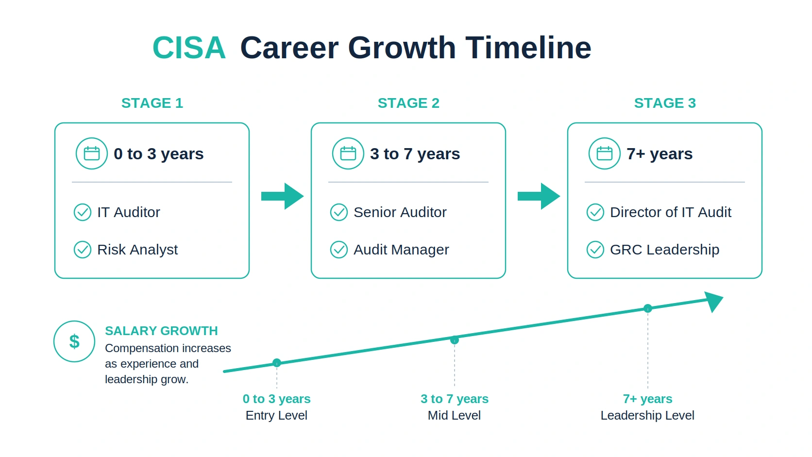 CISA-career-path-progression-by-years
