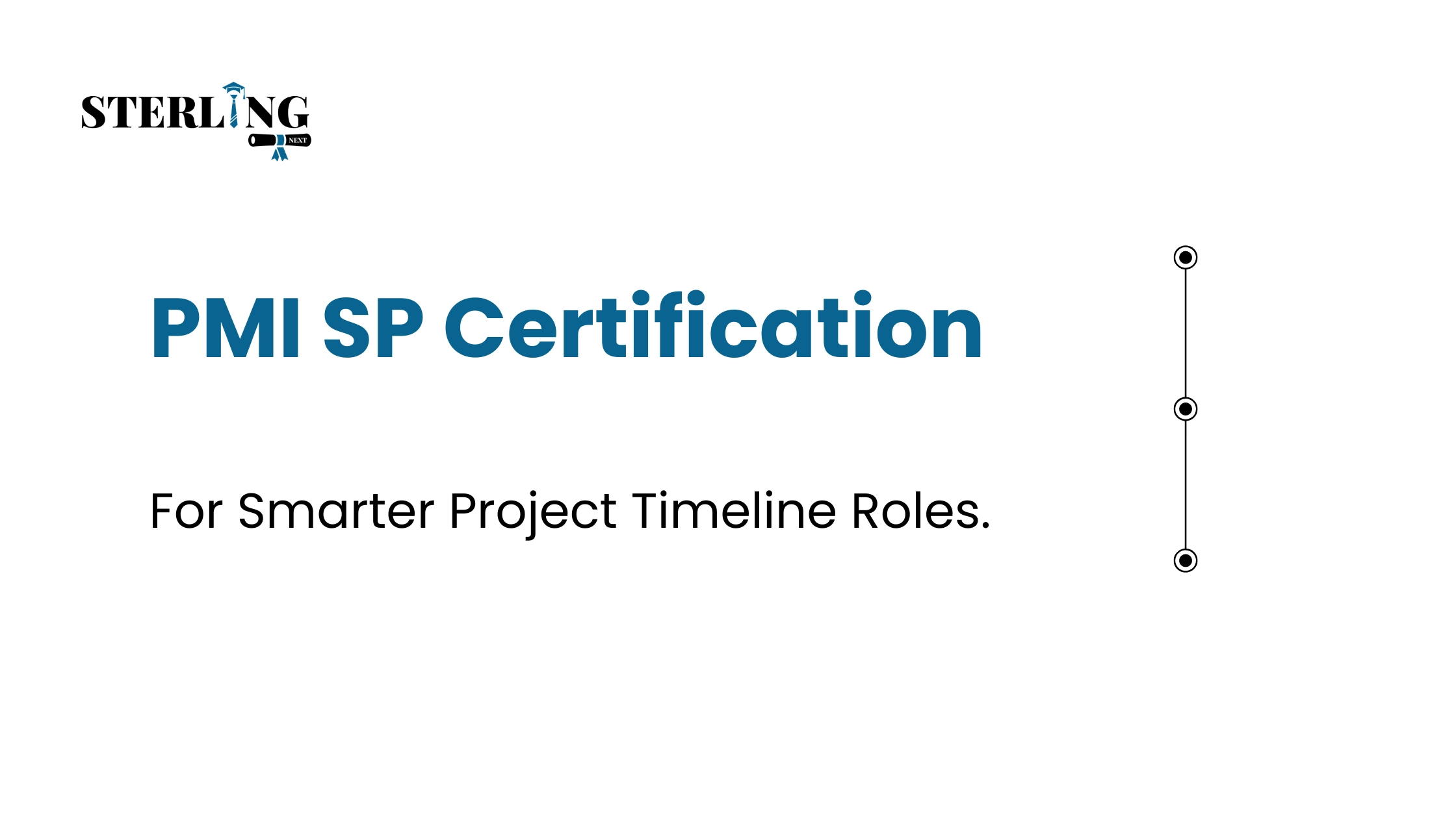 PMI SP Certification for Smarter Project Timeline Roles