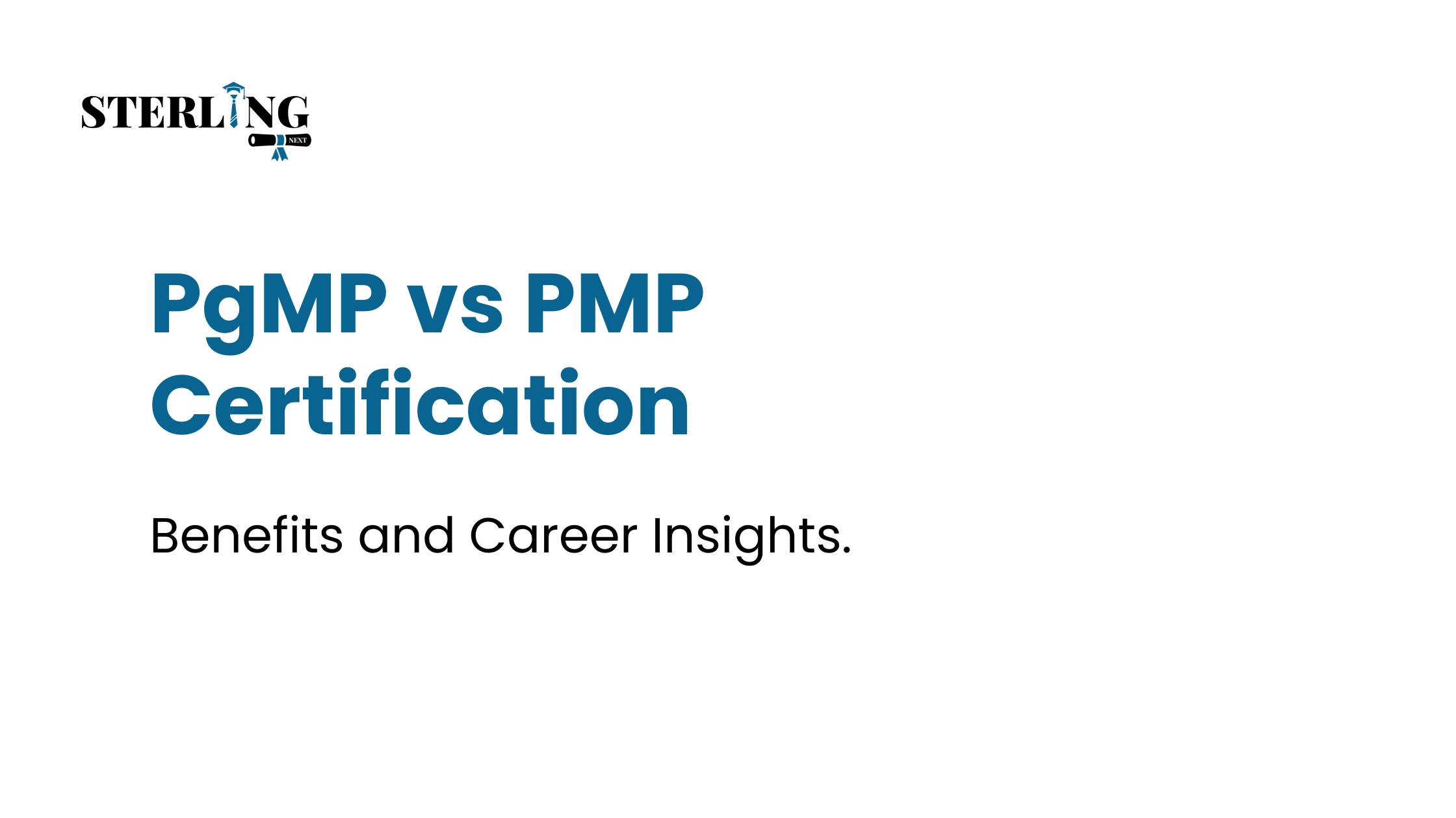 PgMP vs PMP Certification Benefits and Career Insights