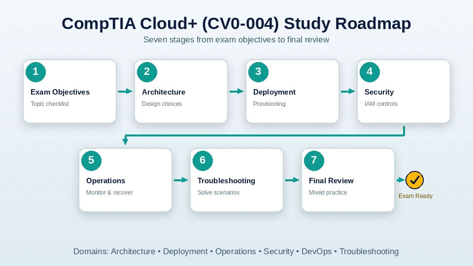 comptia-loud+-seven-stage-study-roadmap