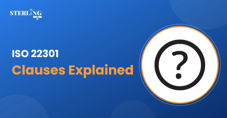 ISO 22301 Clauses Explained